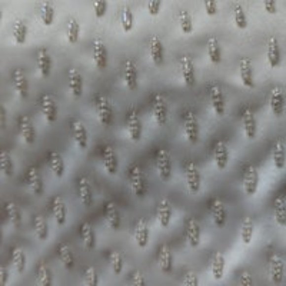 Ivory ecru beaded purse - Picture 3 of 6